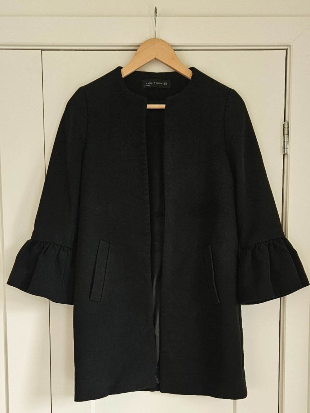 Zara Woman black coat